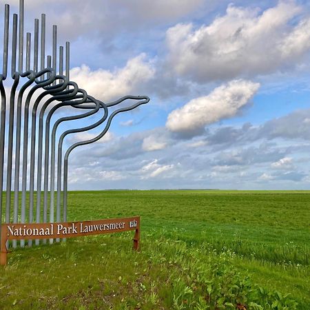 4 Pers Holiday Home Hilla With Winter Garden In Front Of The Dike Directly On The Lauwersmeer Anjum Luaran gambar
