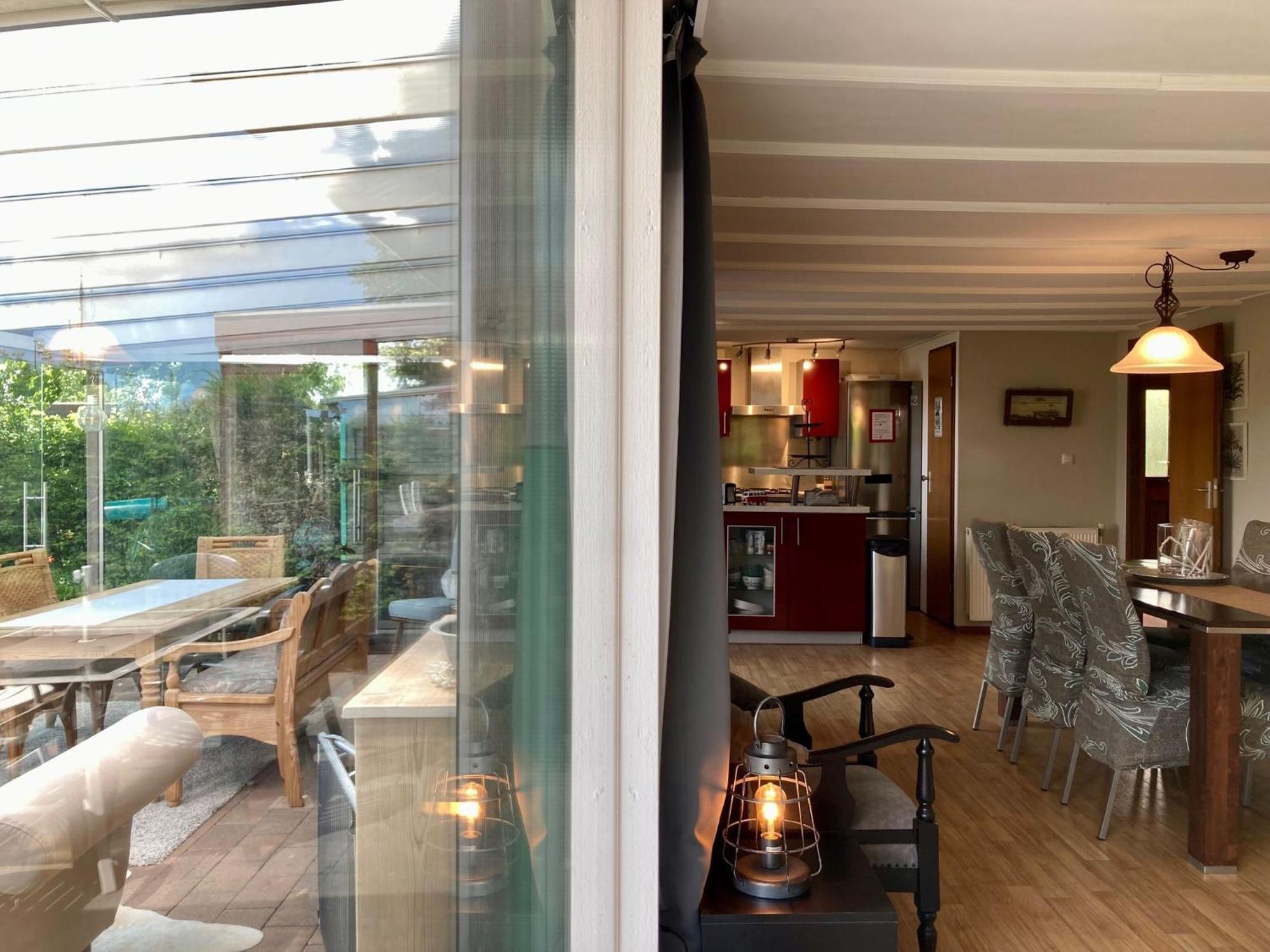 4 Pers Holiday Home Hilla With Winter Garden In Front Of The Dike Directly On The Lauwersmeer Anjum Luaran gambar
