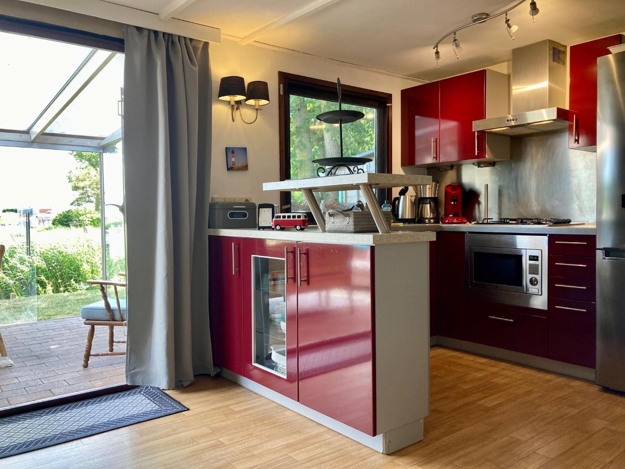 4 Pers Holiday Home Hilla With Winter Garden In Front Of The Dike Directly On The Lauwersmeer Anjum Luaran gambar
